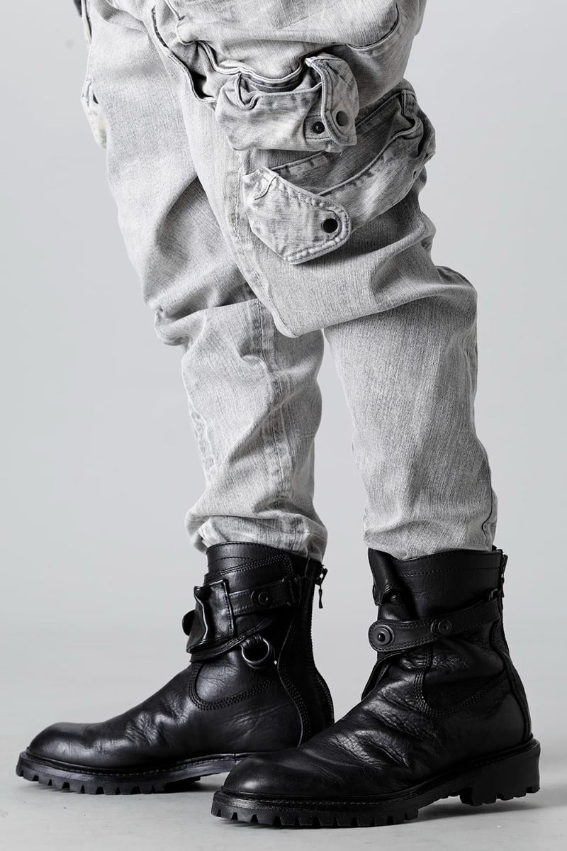 Gun Holder Leather Boots