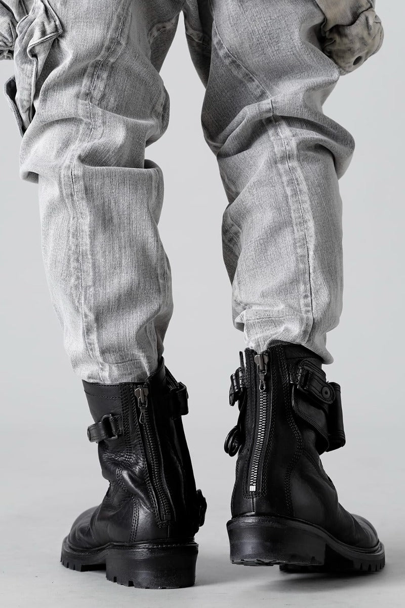 Gun Holder Leather Boots