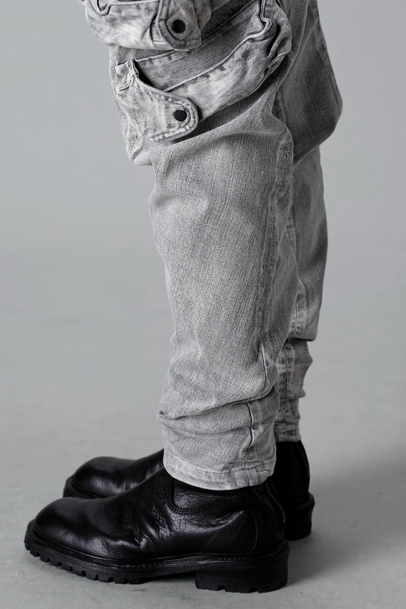 10.5oz Stretch Denim Gas Mask Cargo Pants