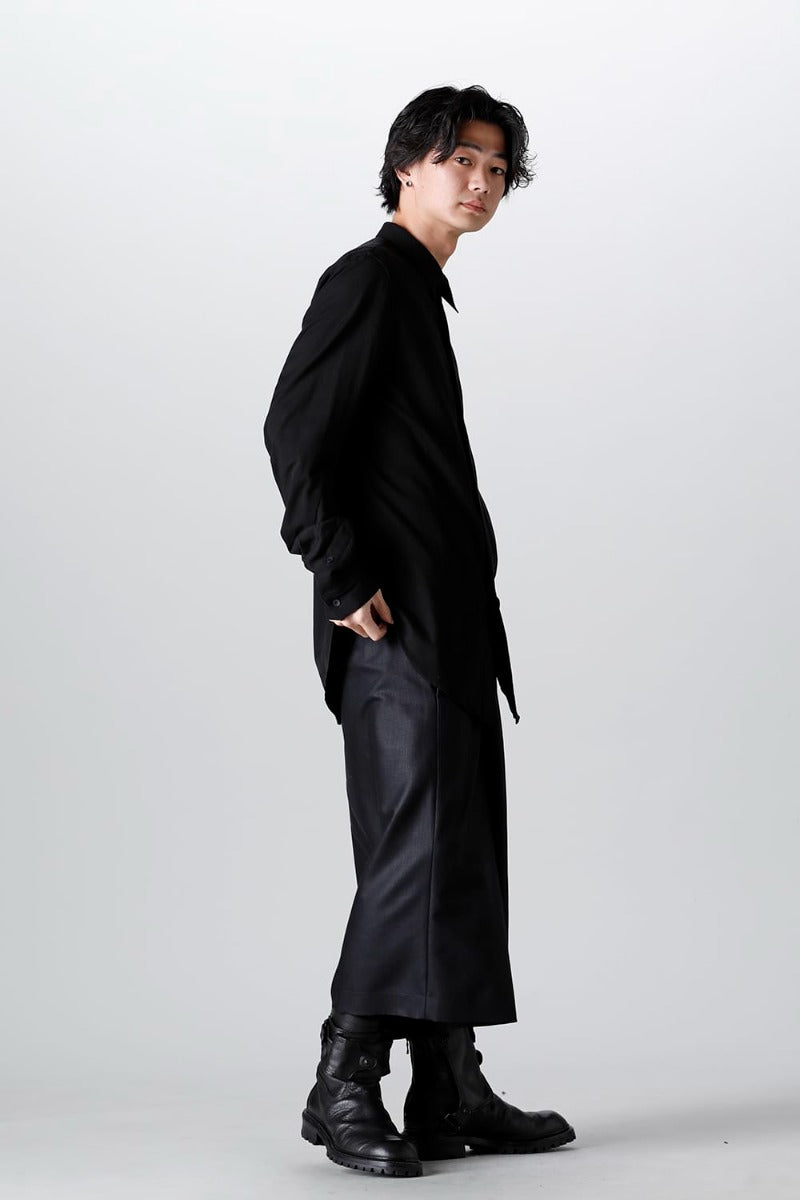 Regular Color Shirt Black