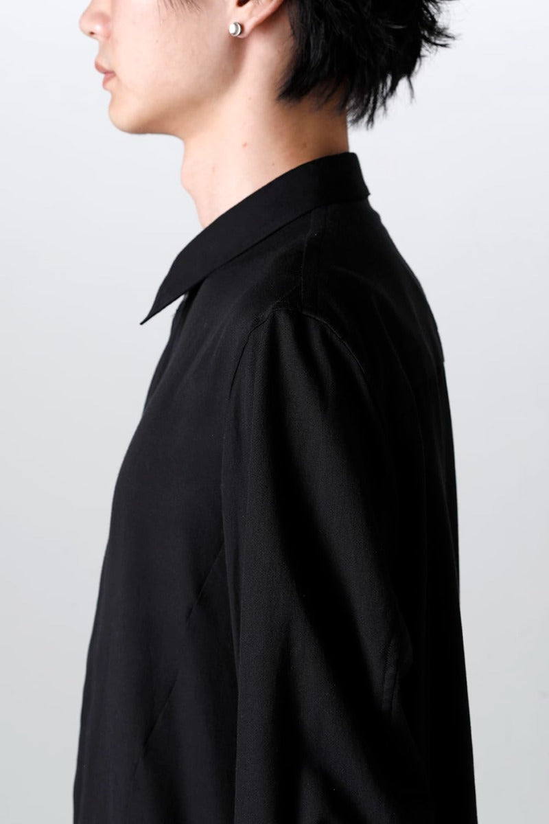 Regular Color Shirt Black