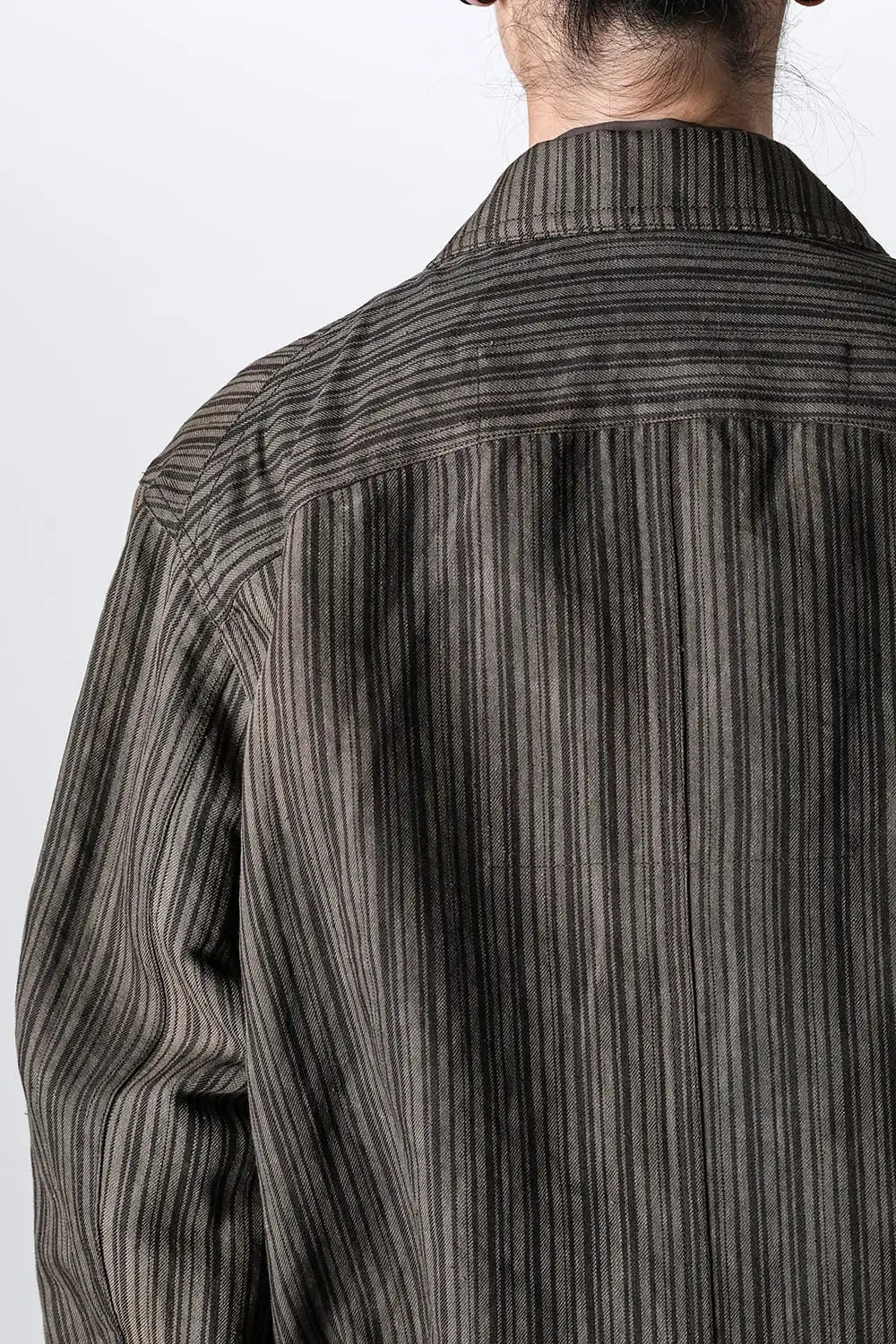 Cropped Winkle Pleats Jacket