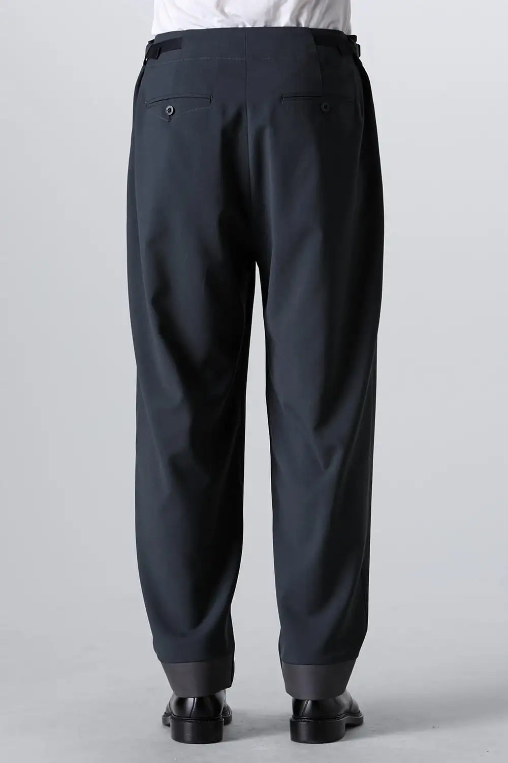 Two Tucks Tapered Trousers