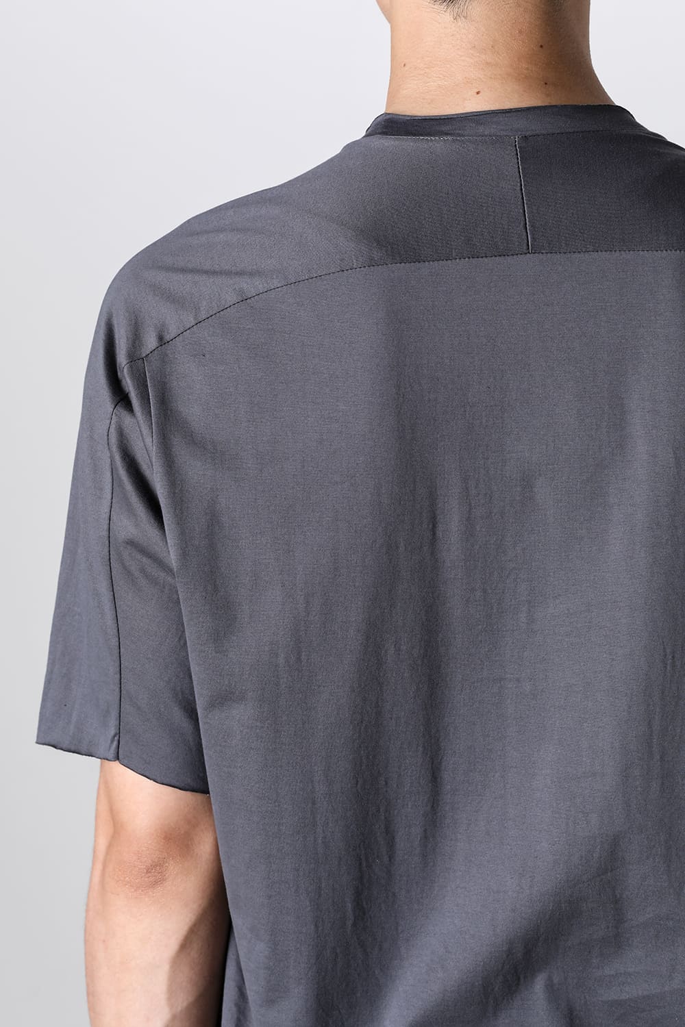 Sea Island cotton Short Sleeve T-shirt Gray