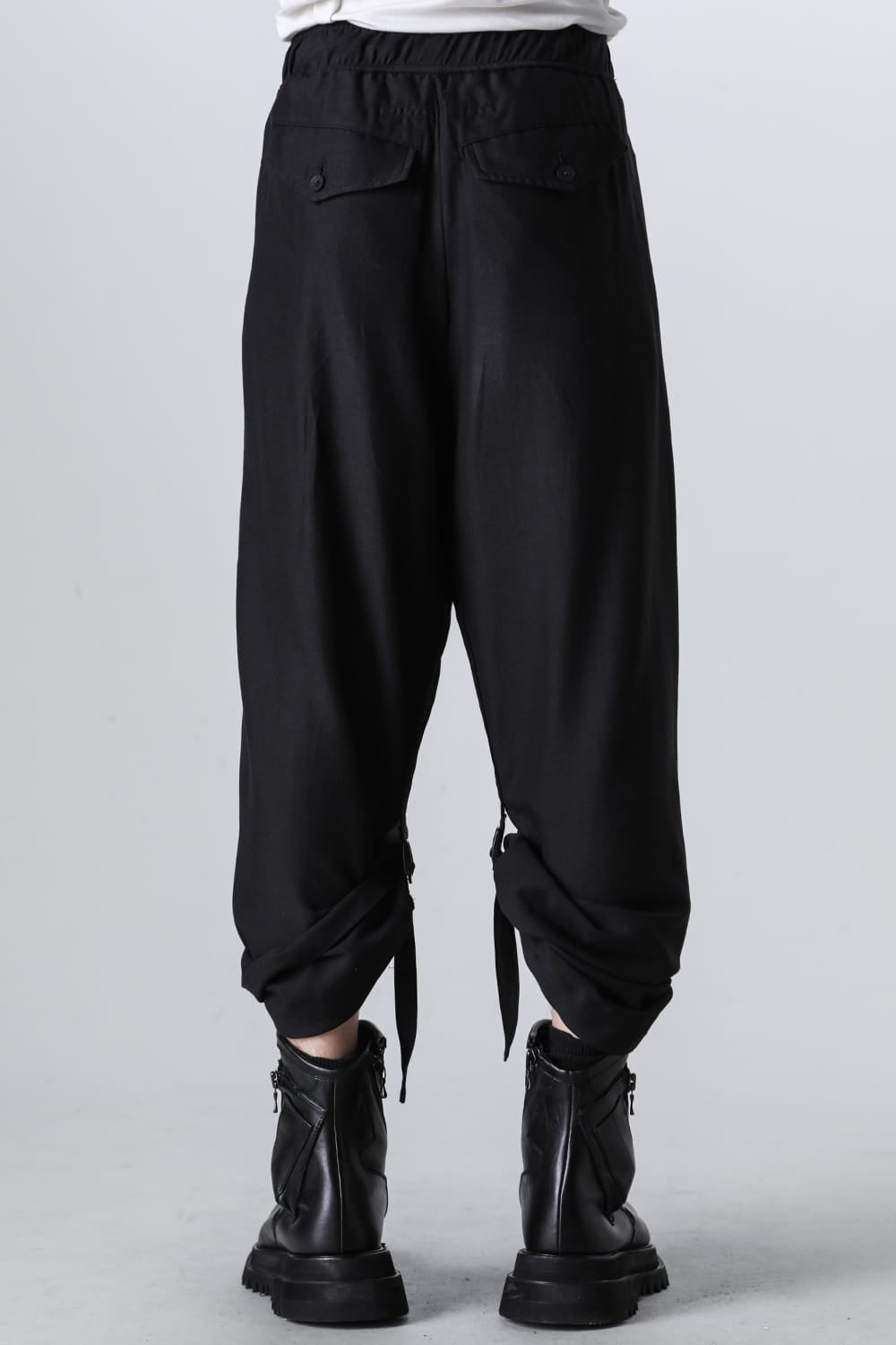 Rayon / Silk / Cotton Cloth Wide Easy Pants