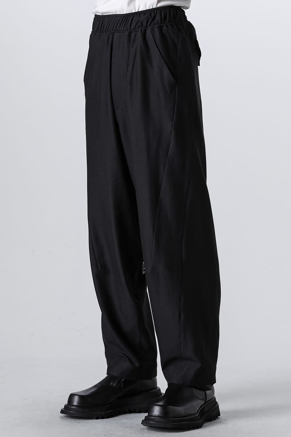 Rayon / Silk / Cotton Cloth Wide Easy Pants