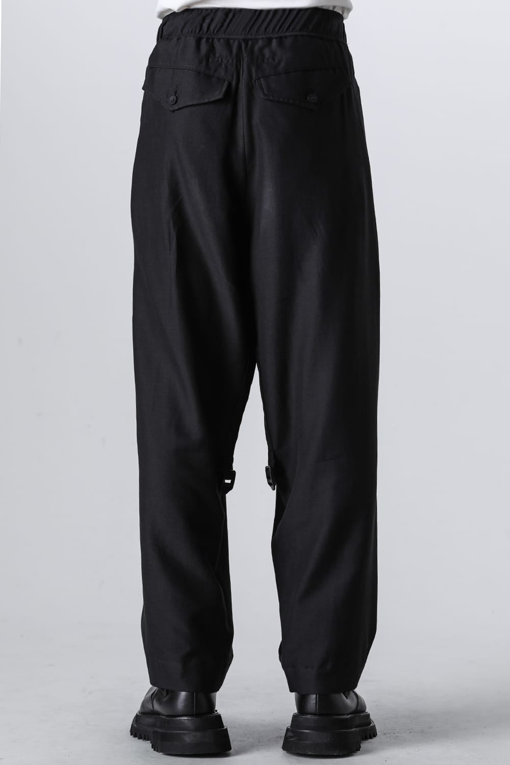 Rayon / Silk / Cotton Cloth Wide Easy Pants