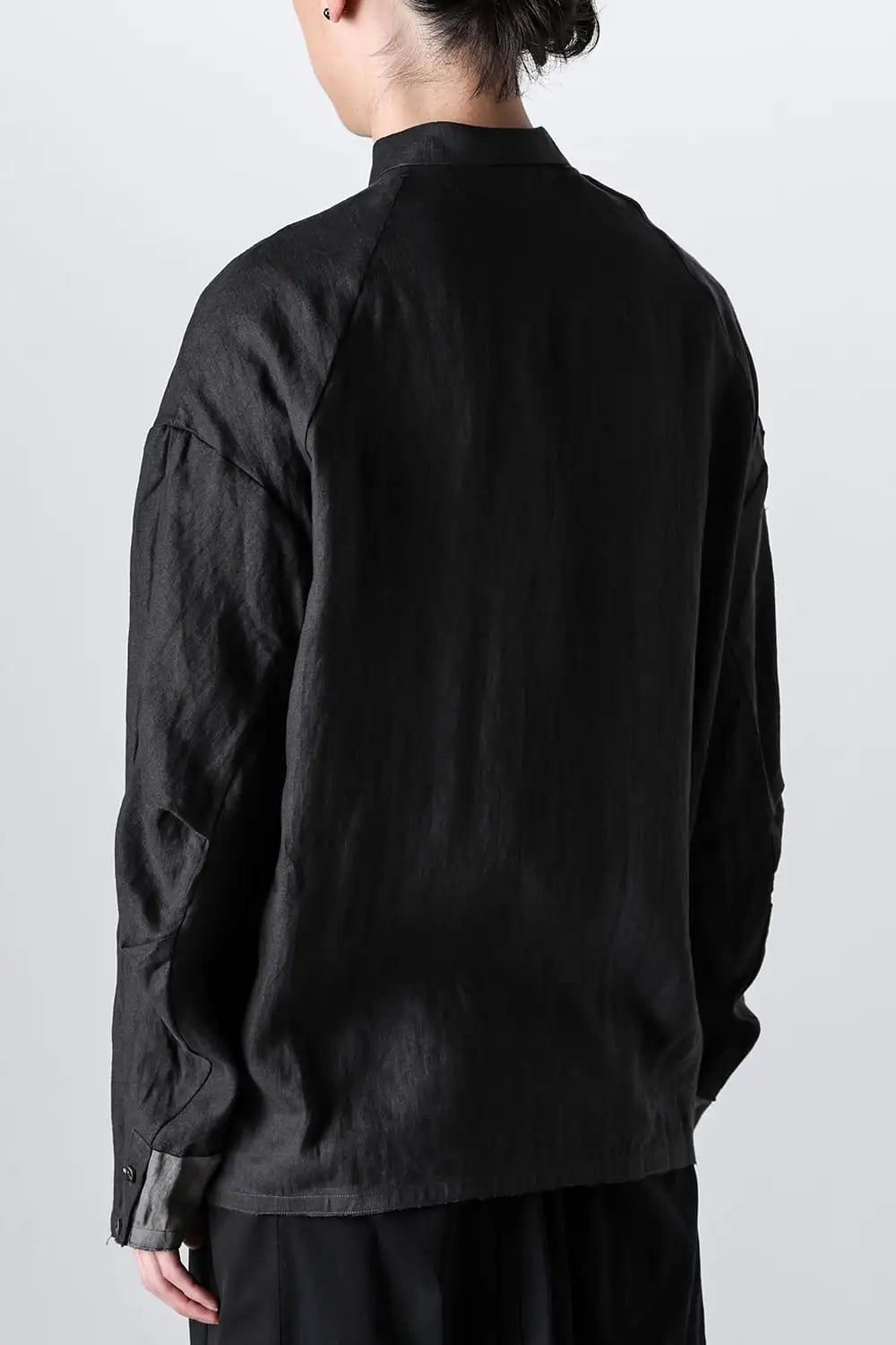 シャツ ルーズフィット ヘンプ Charcoal