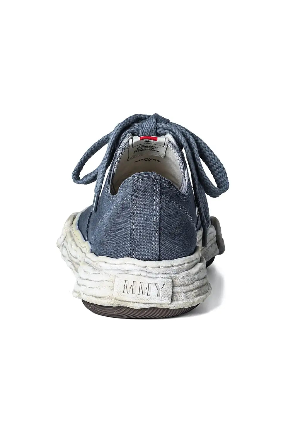 PETERSON 23 canvas garment dye Low-Top sneakers Black