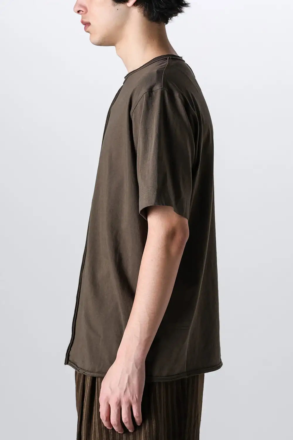 Classic Front Seam T-shirt Coyote Brown