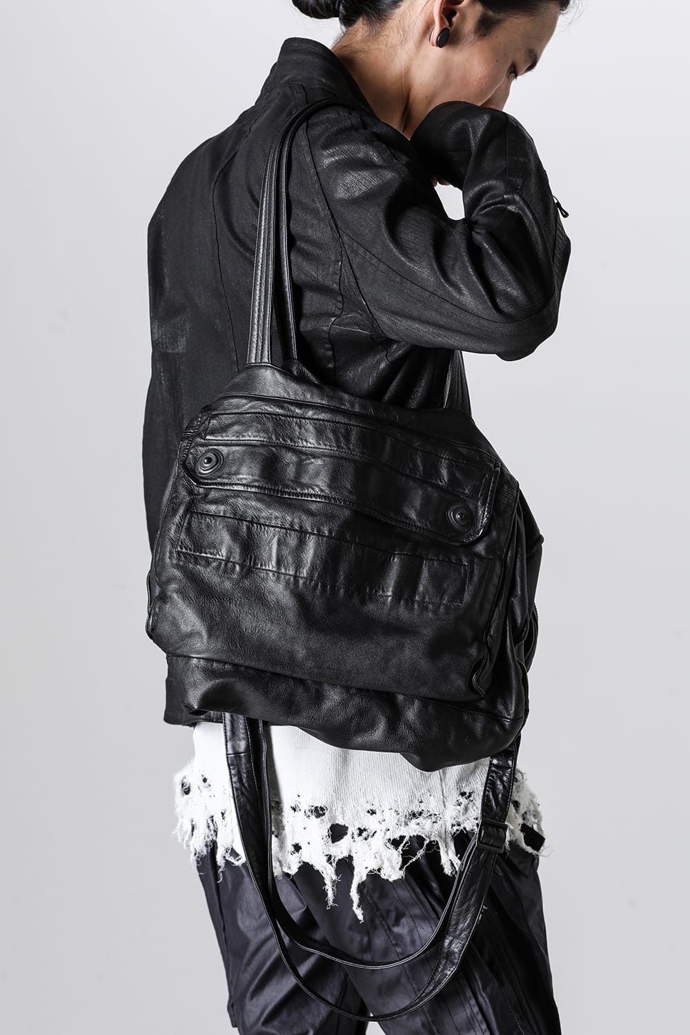 Lamb Leather Bag for Unisex 859BGU2