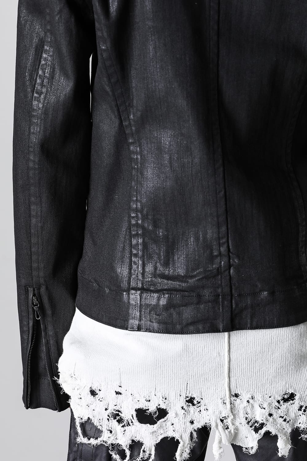 10.5oz Stretch Denim Coating Blouson