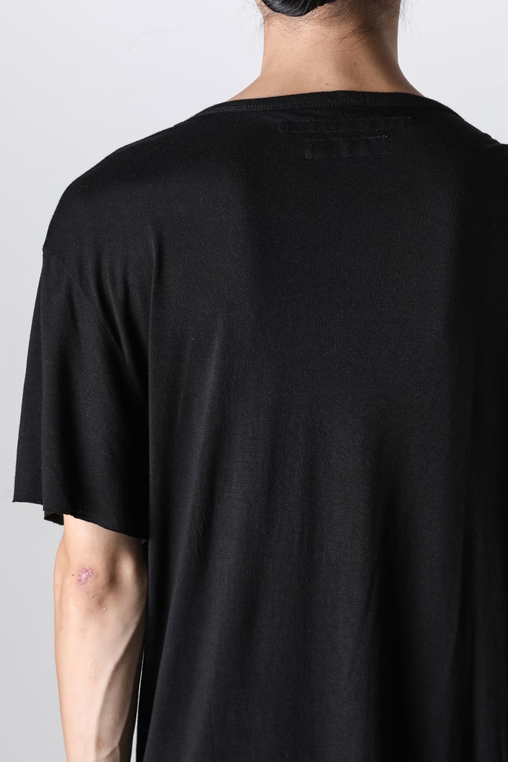 Rayon / Silk Jersey Drape Neck Cut & Sewn