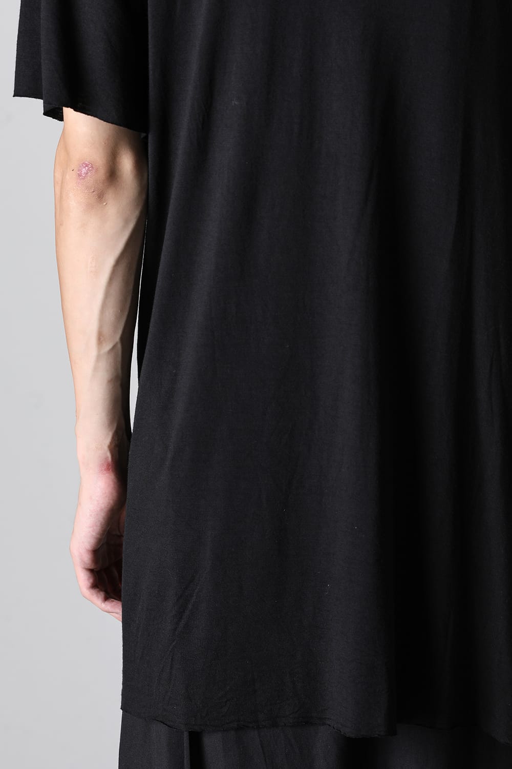 Rayon / Silk Jersey Drape Neck Cut & Sewn