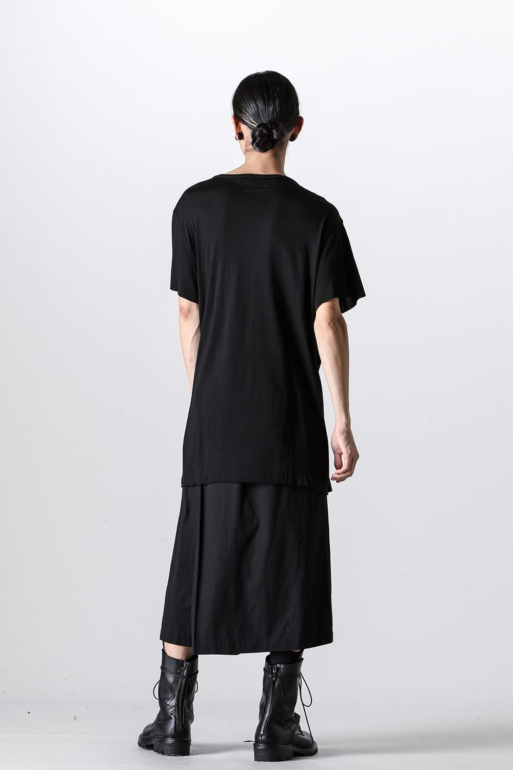 Rayon / Silk Jersey Drape Neck Cut & Sewn
