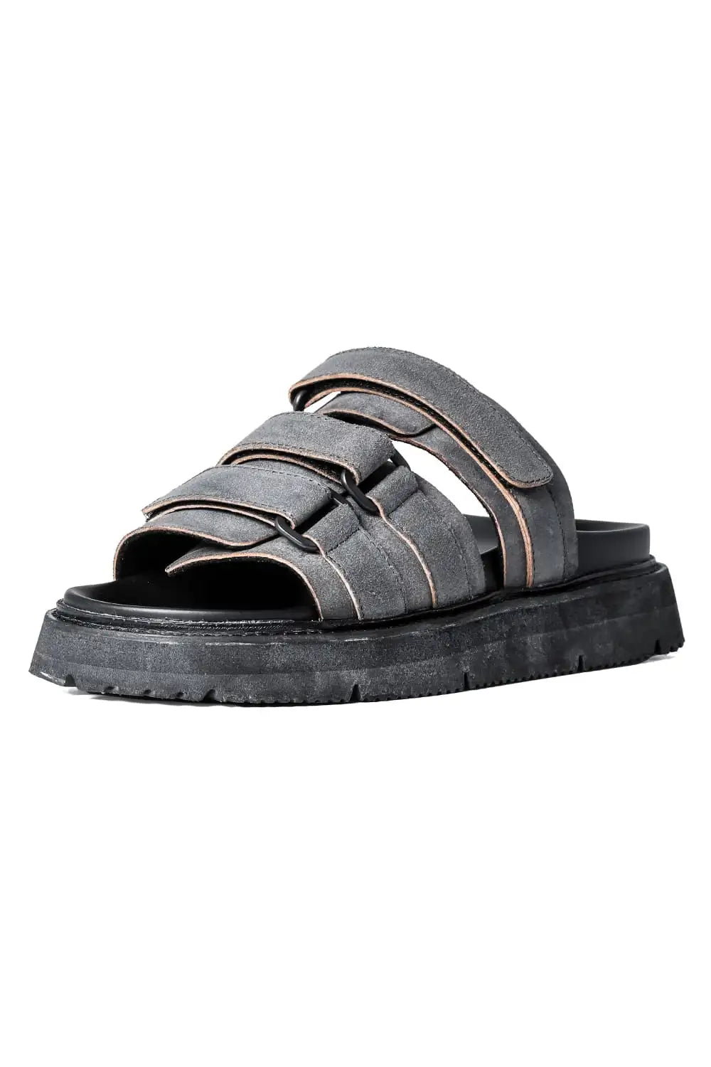 Sandals calf leather Blue Reverse