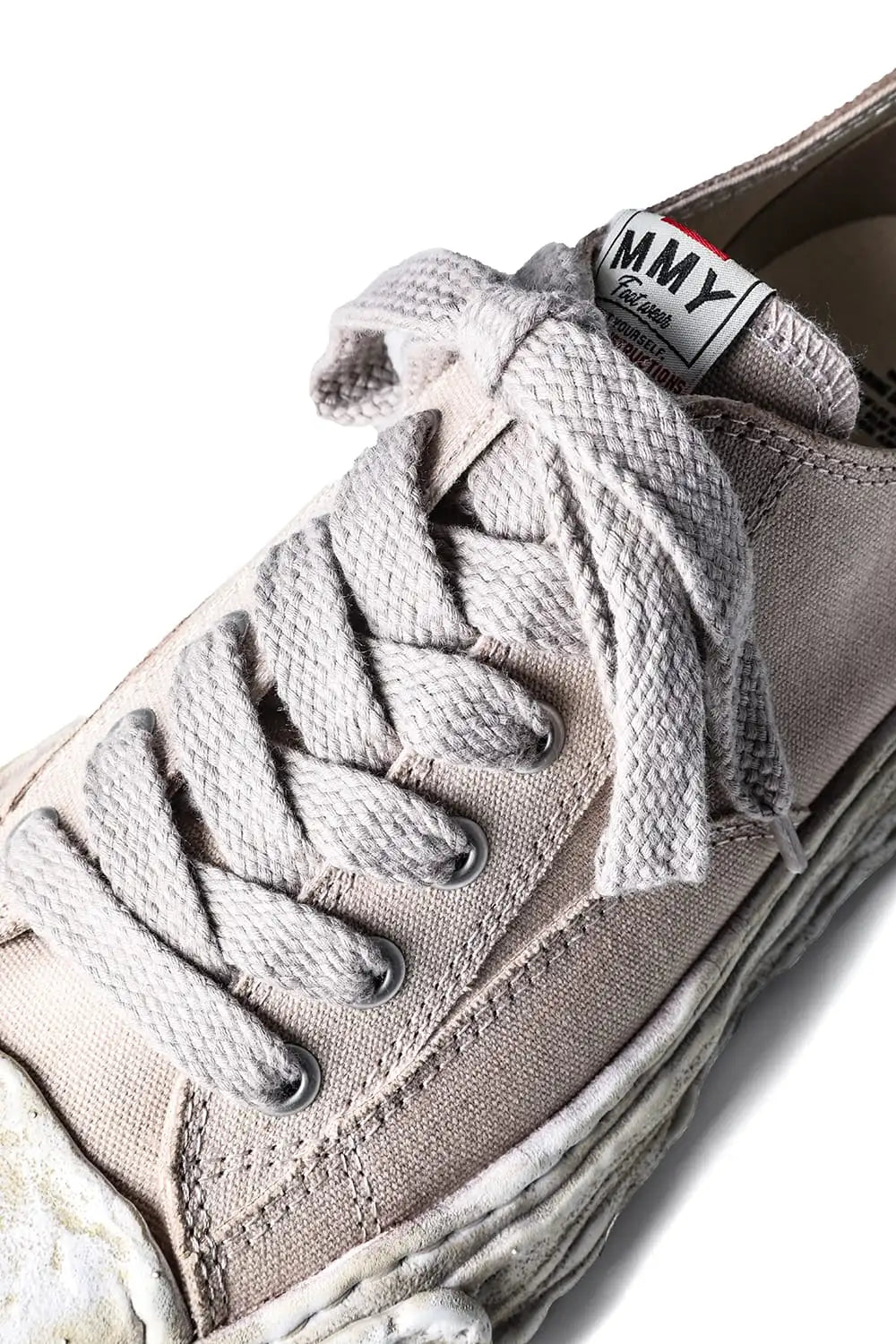 PETERSON 23 canvas garment dye Low-Top sneakers Brown