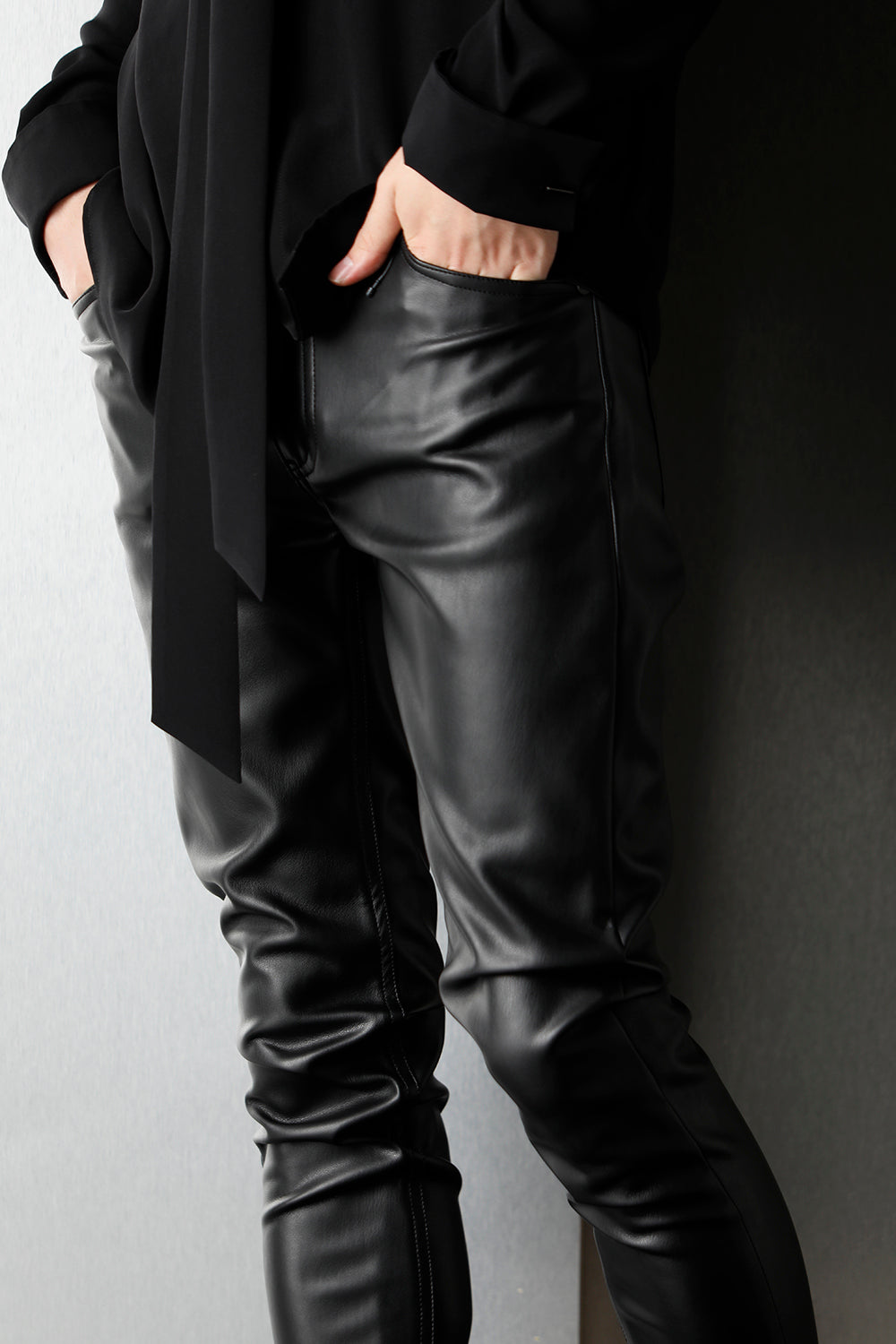 Fake Leather Pants