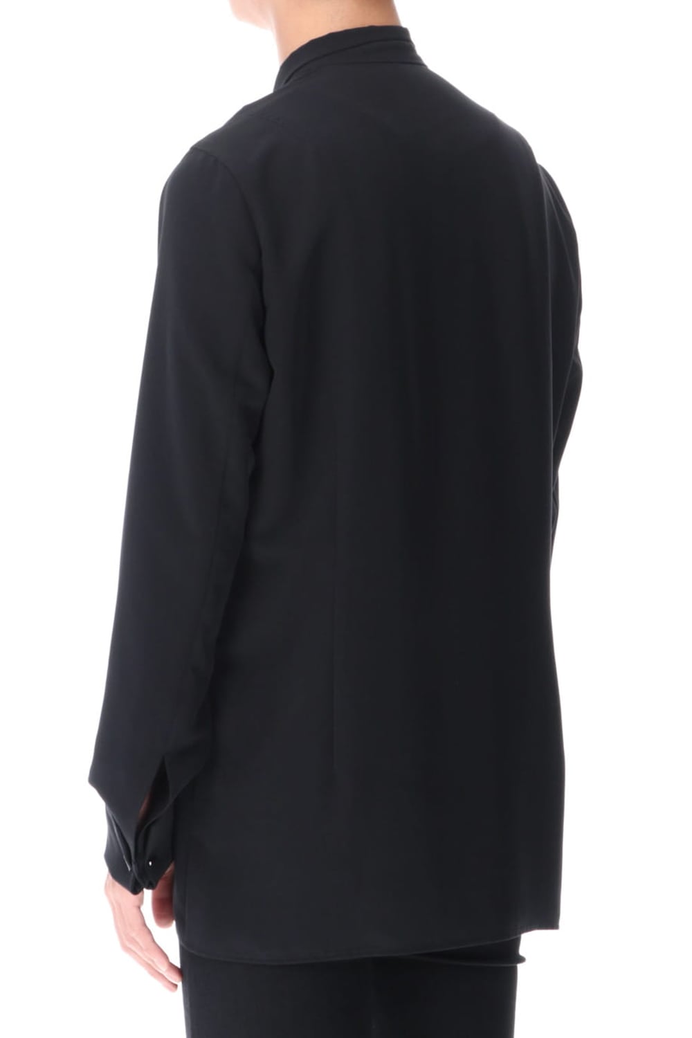 リボンシャツ ブラック