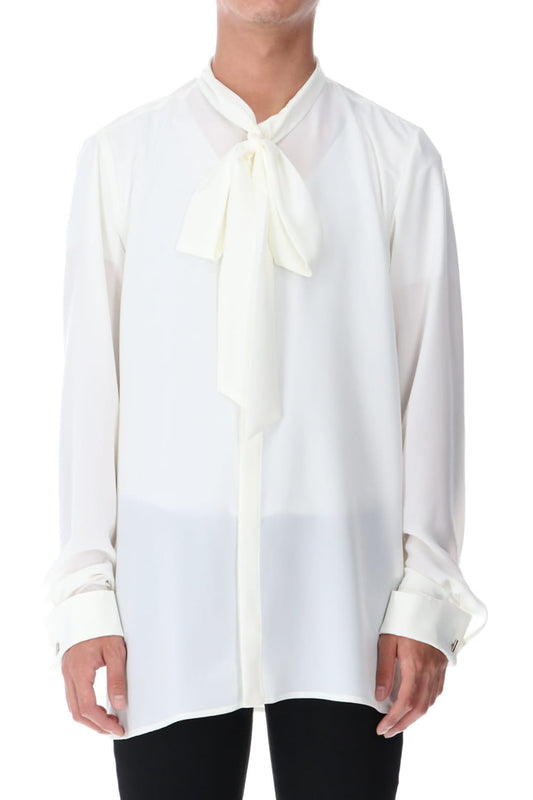 Ribbon Shirt (Off White)