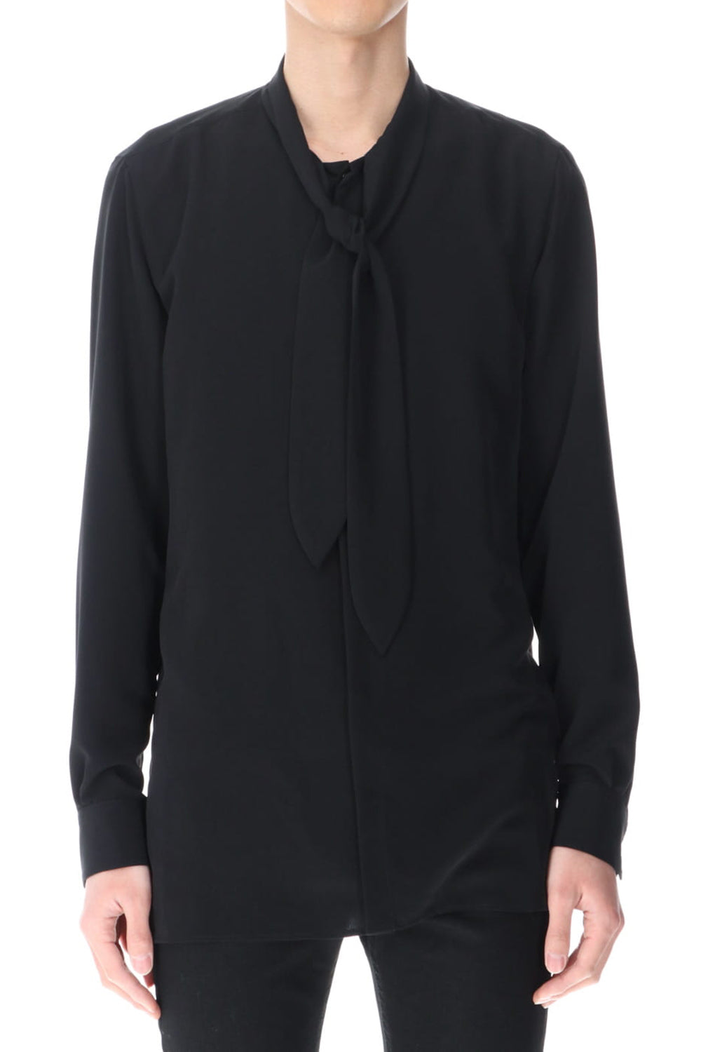 Ribbon Shirt Black