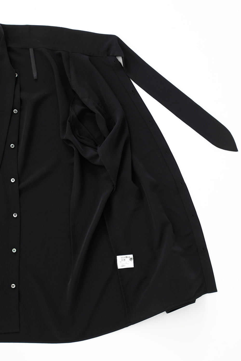 Ribbon Shirt Black