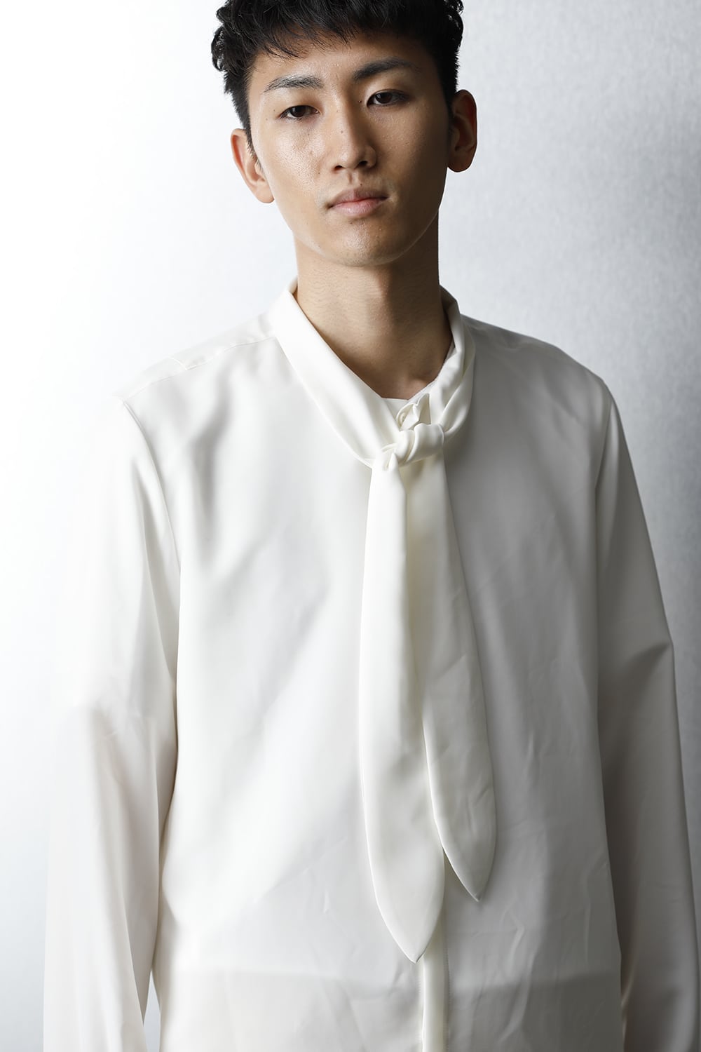 Ribbon Shirt Off White