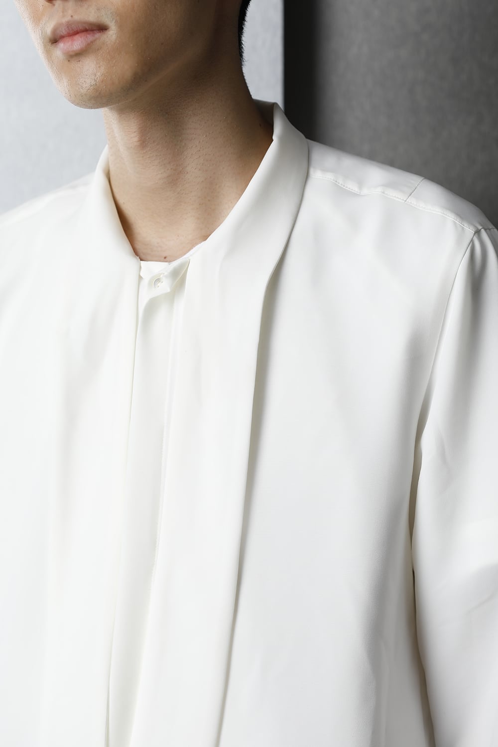 Ribbon Shirt Off White