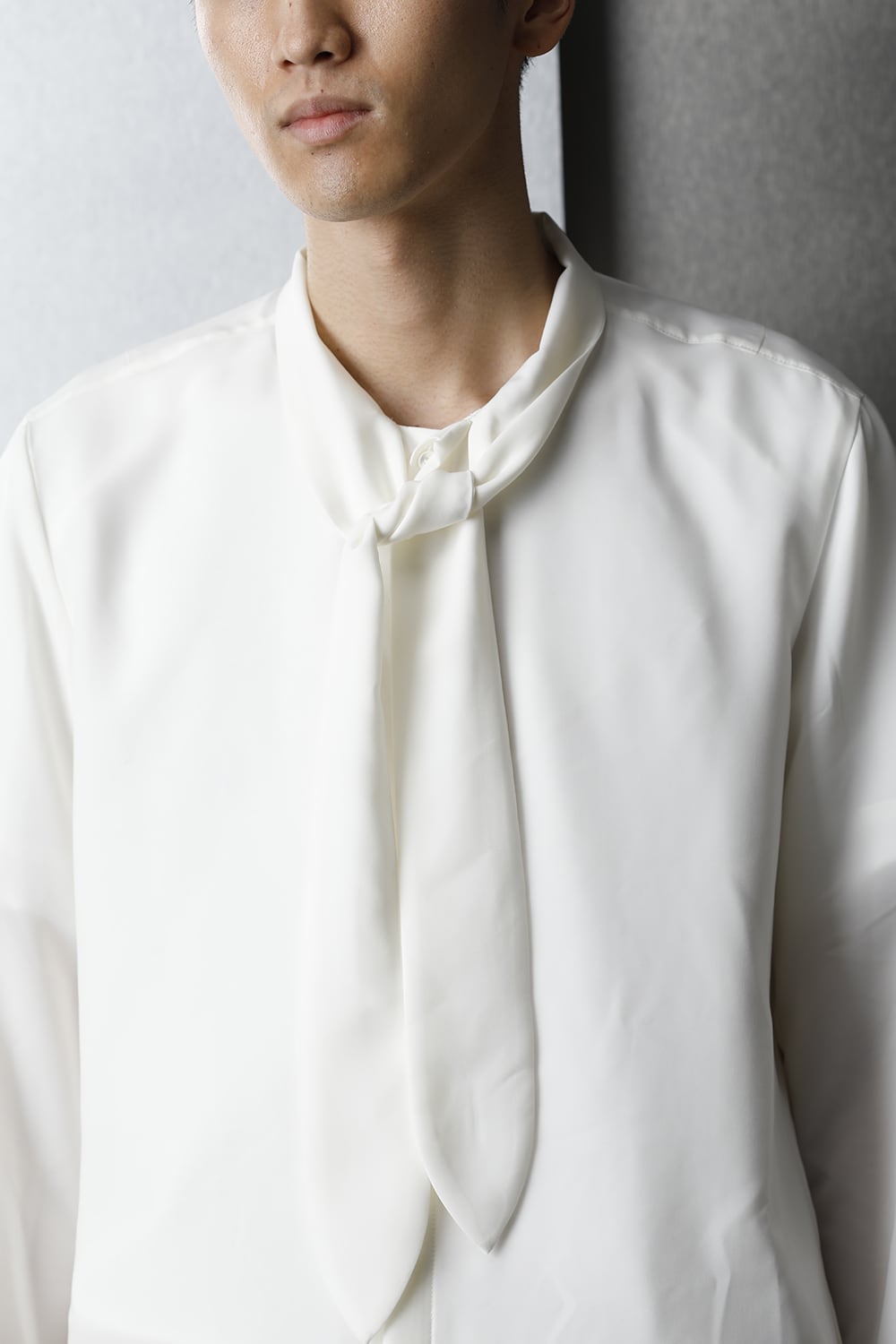 Ribbon Shirt Off White