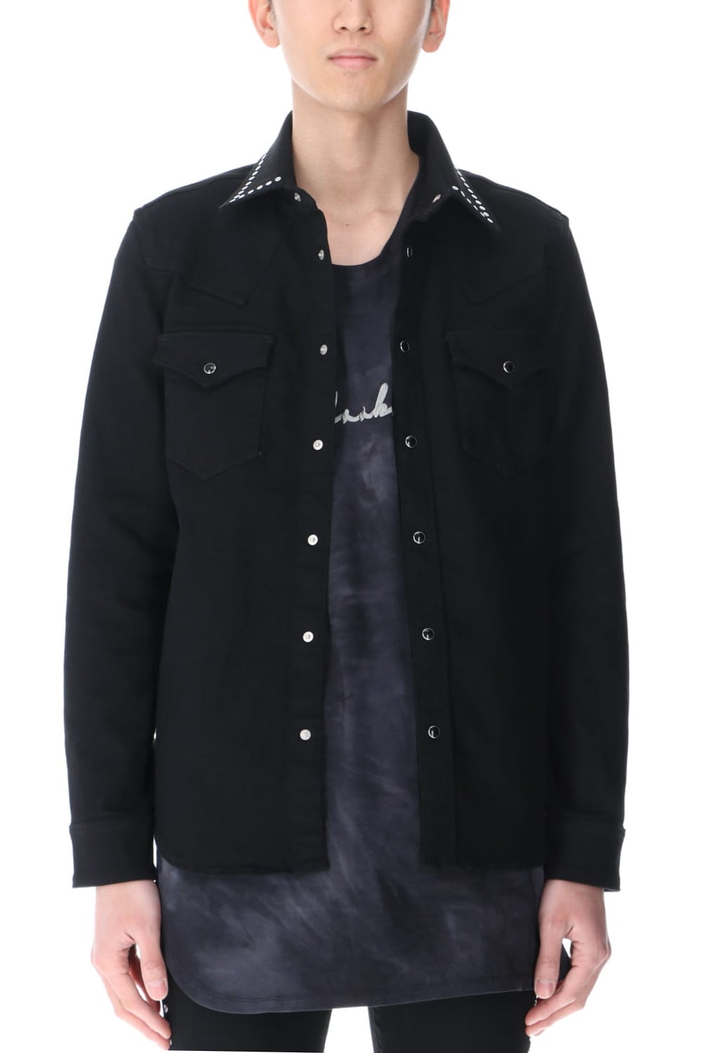 Studs Denim Shirt