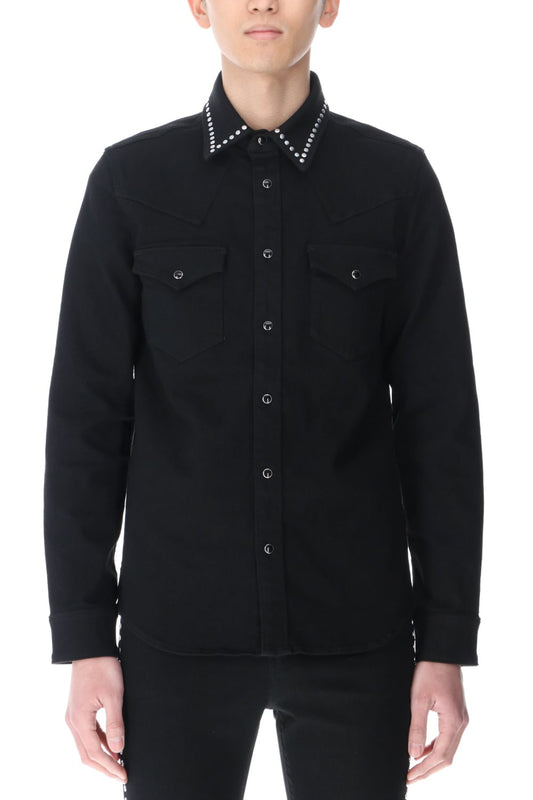 Studs Denim Shirt