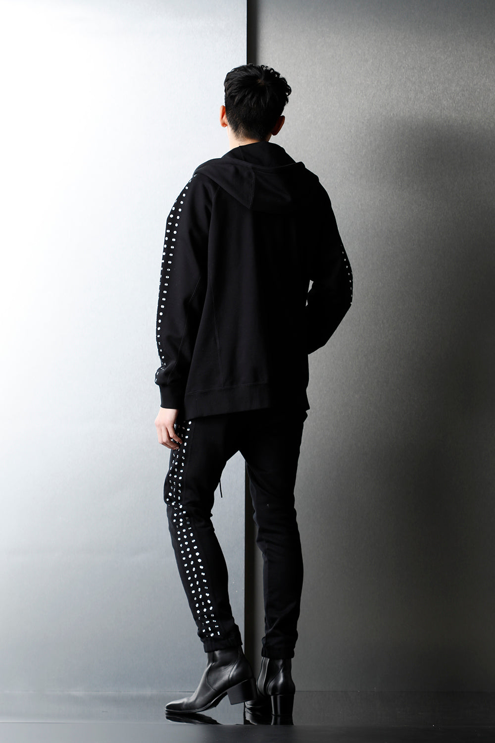 Studs Track Pants BLACK