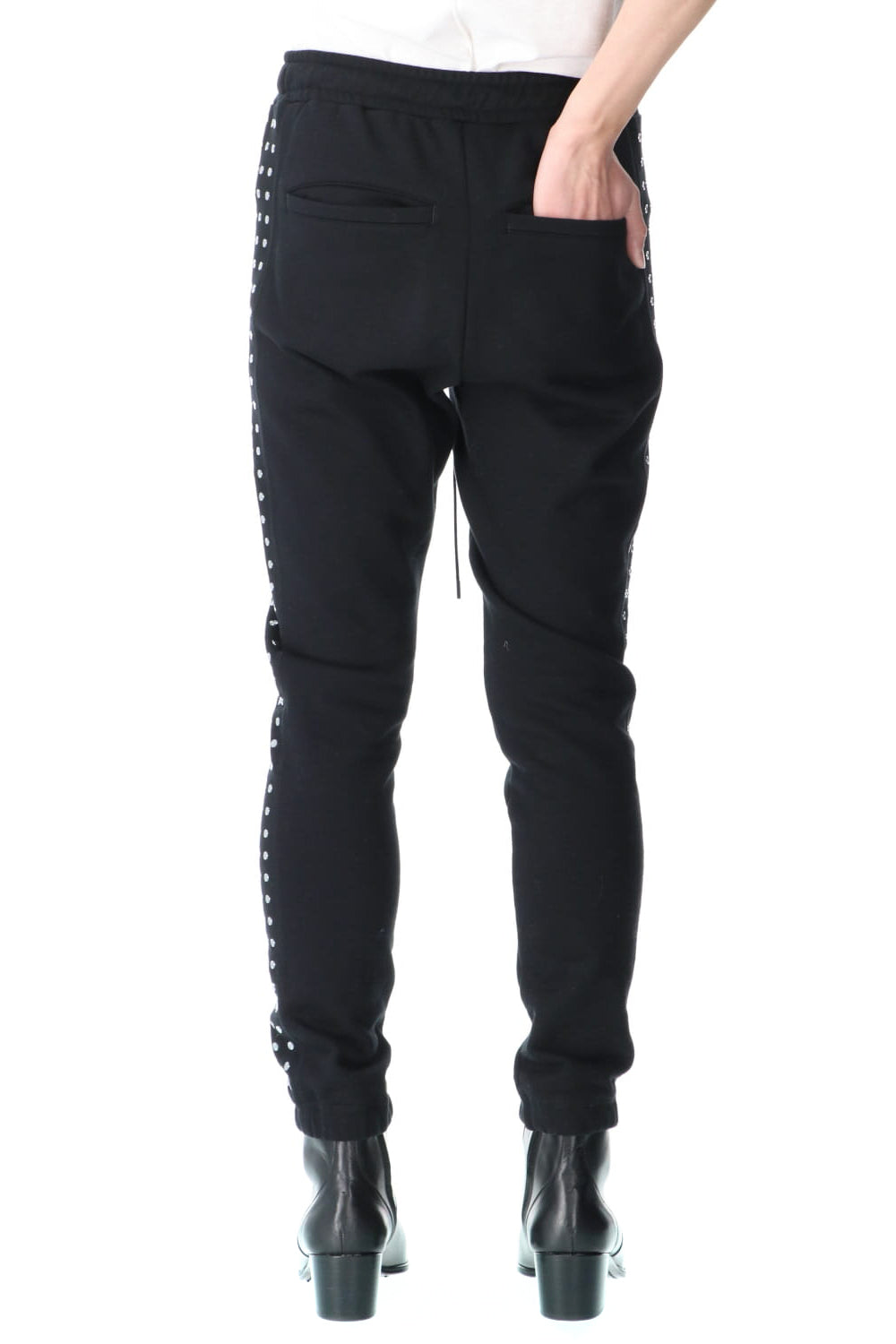 Studs Track Pants BLACK