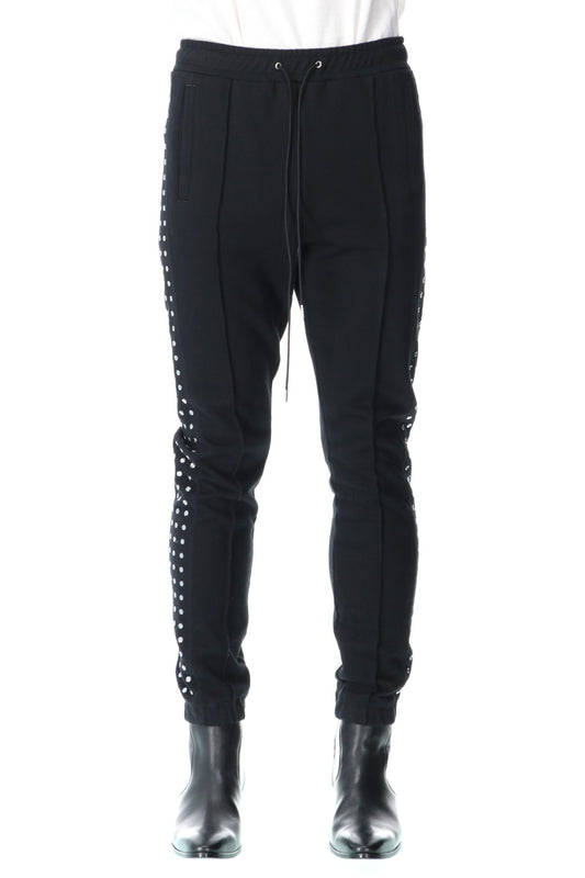 Studs Track Pants BLACK