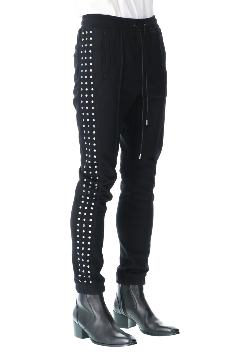 Studs Track Pants BLACK