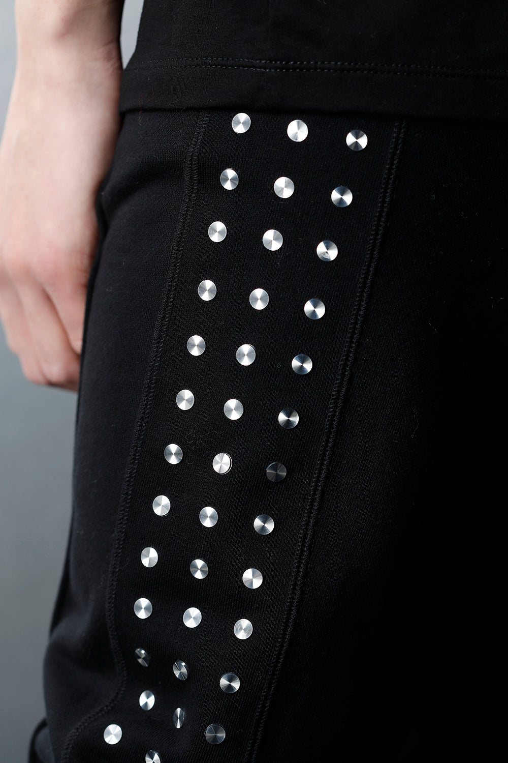 Studs Track Pants BLACK