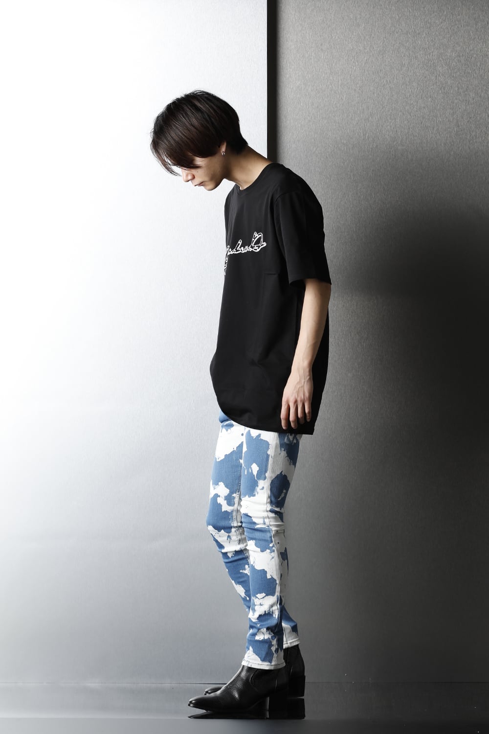 Bleach JUSTIN Denim Pants SAXE×OFF WHITE