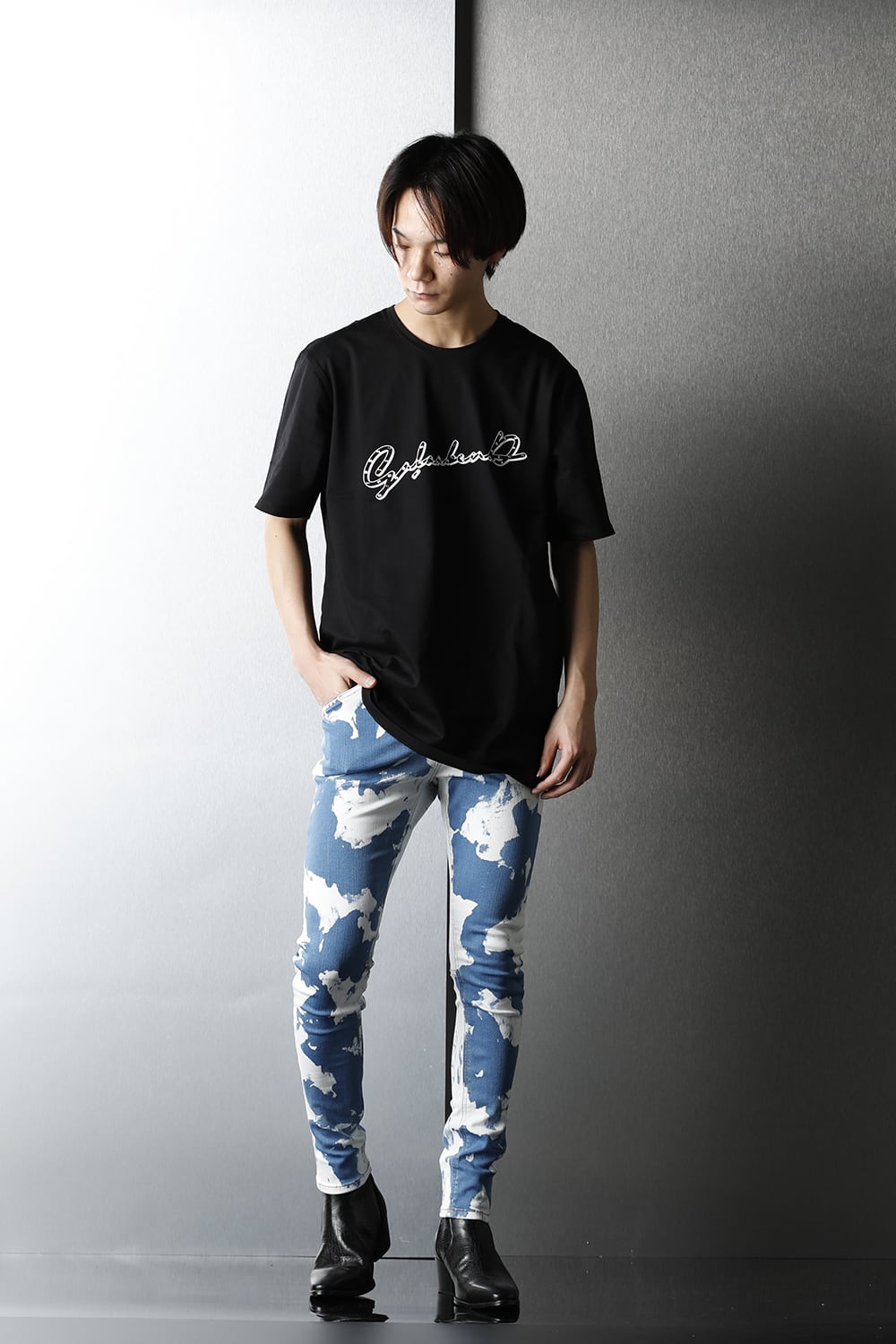 Bleach JUSTIN Denim Pants SAXE×OFF WHITE