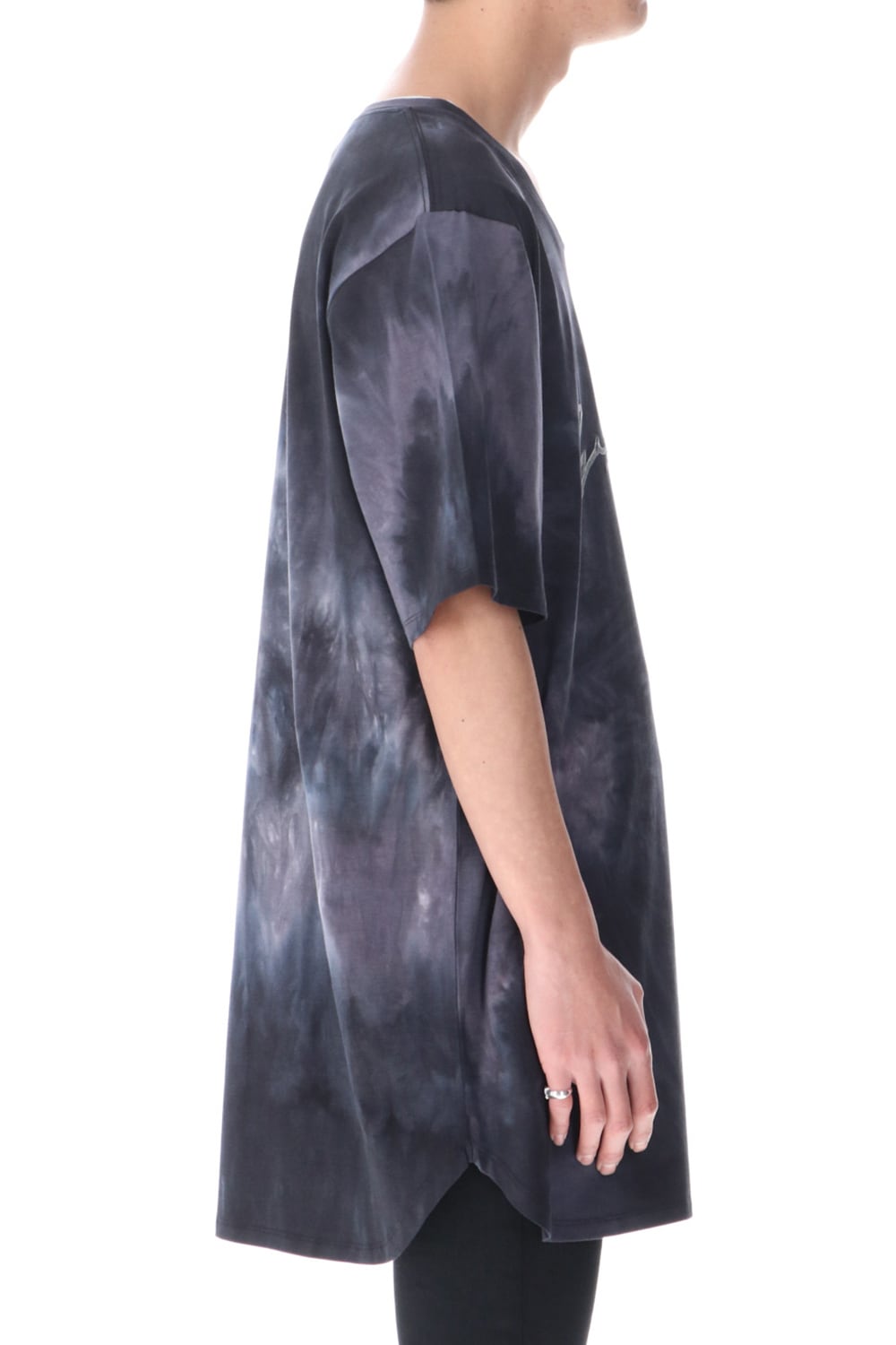 Tie Dye T Shirt BLACK MIX