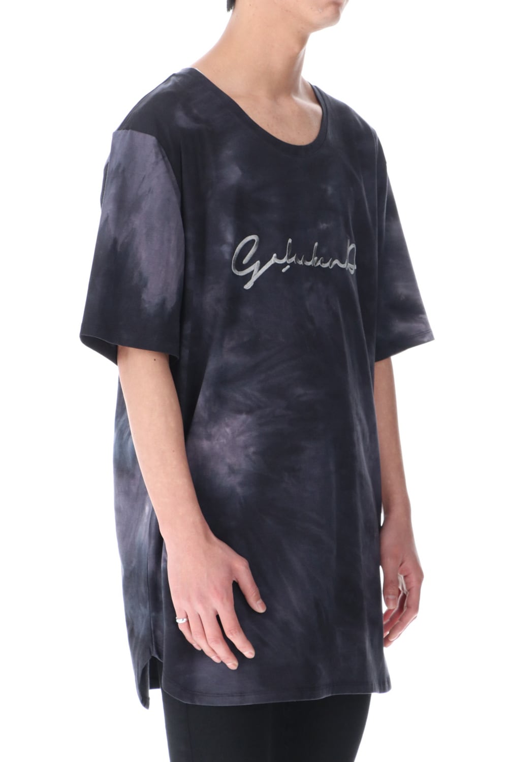 Tie Dye T Shirt BLACK MIX