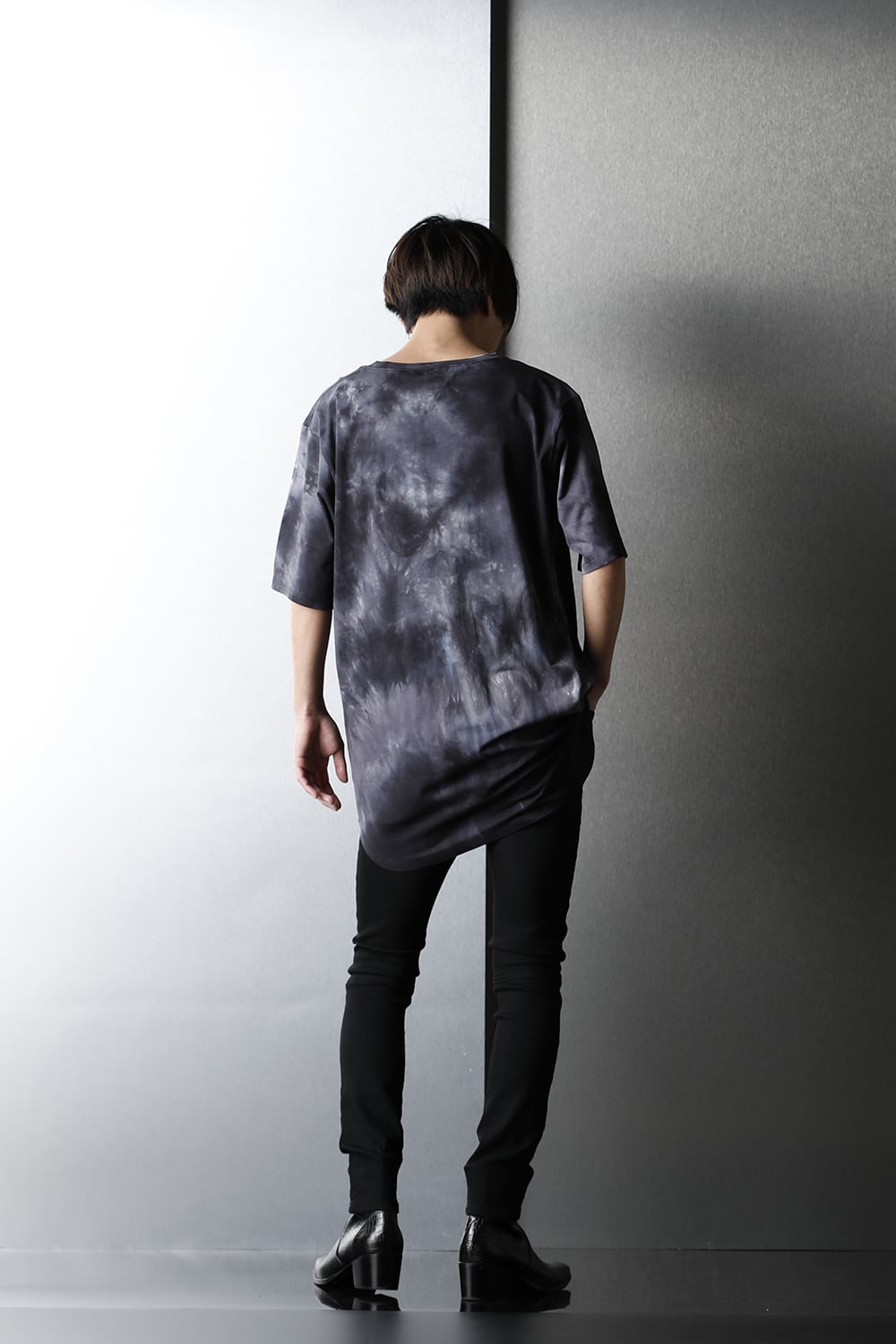 Tie Dye T Shirt BLACK MIX