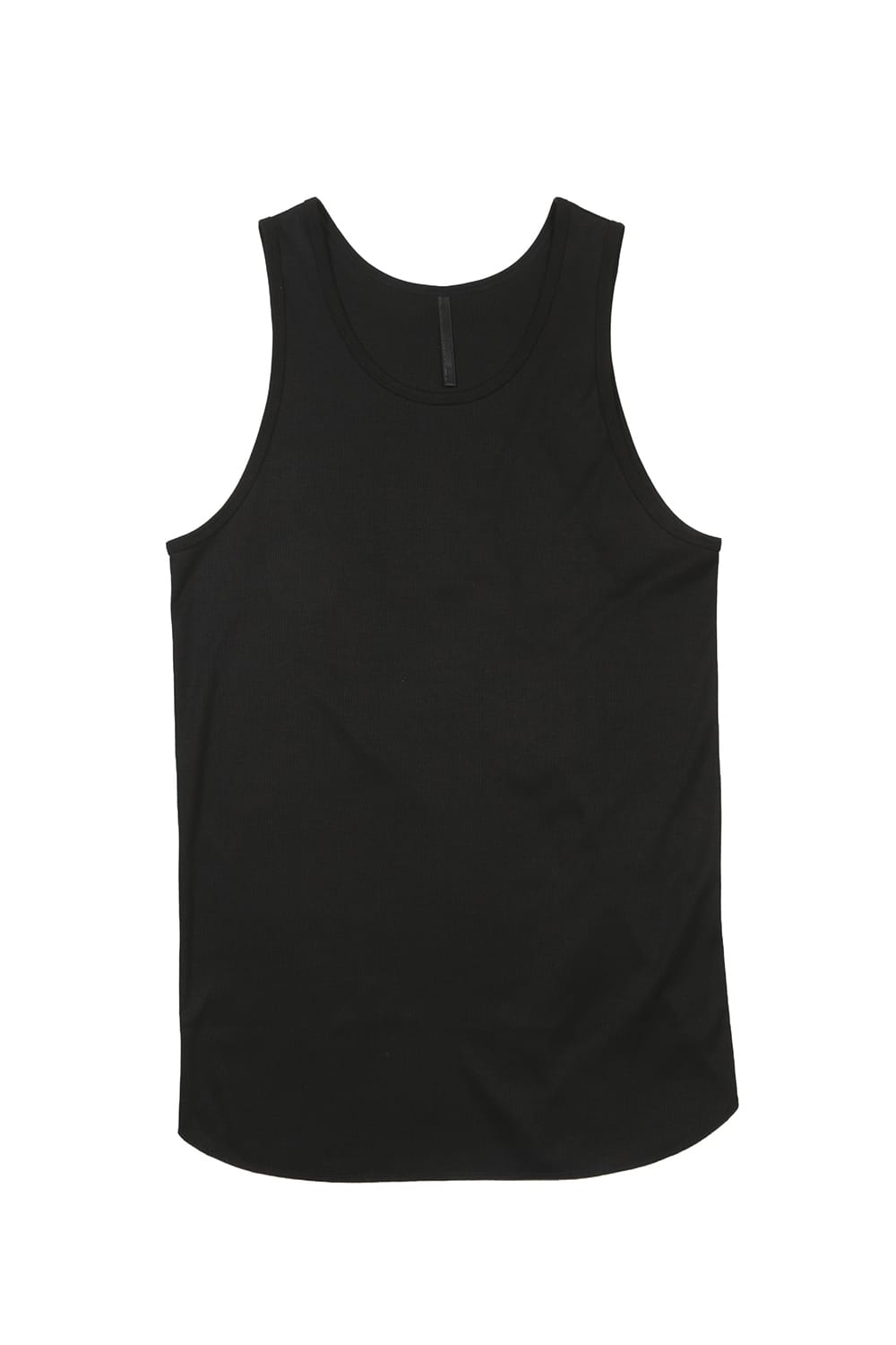 60/2 Giza Lyocel Teleco Rib Tank Top Black