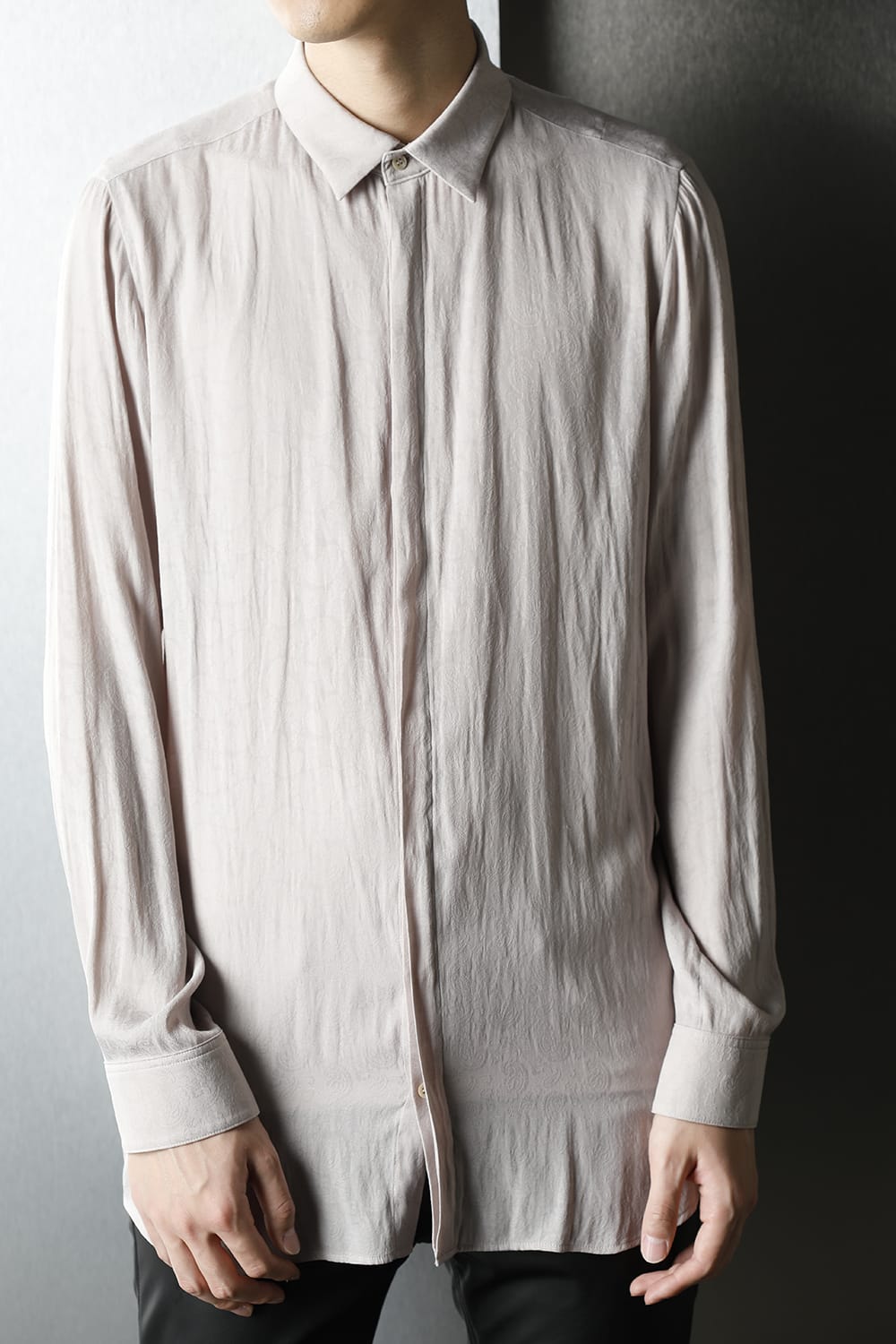 Paisley Regular shirt (Bisque)