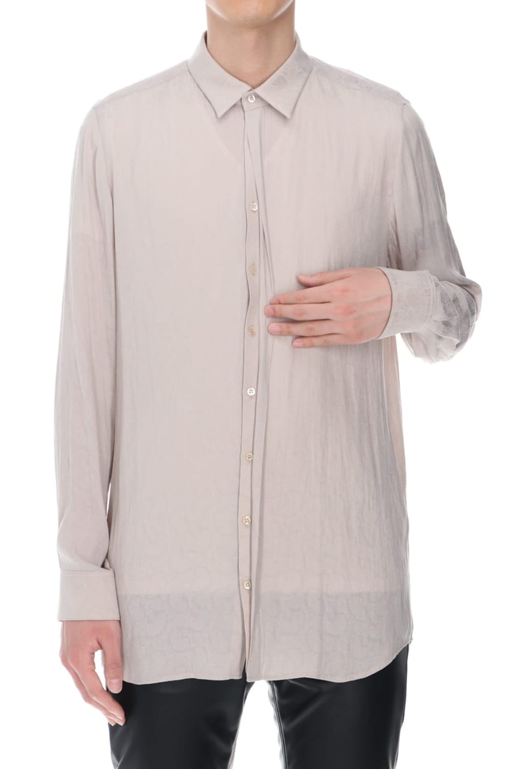 Paisley Regular shirt (Bisque)