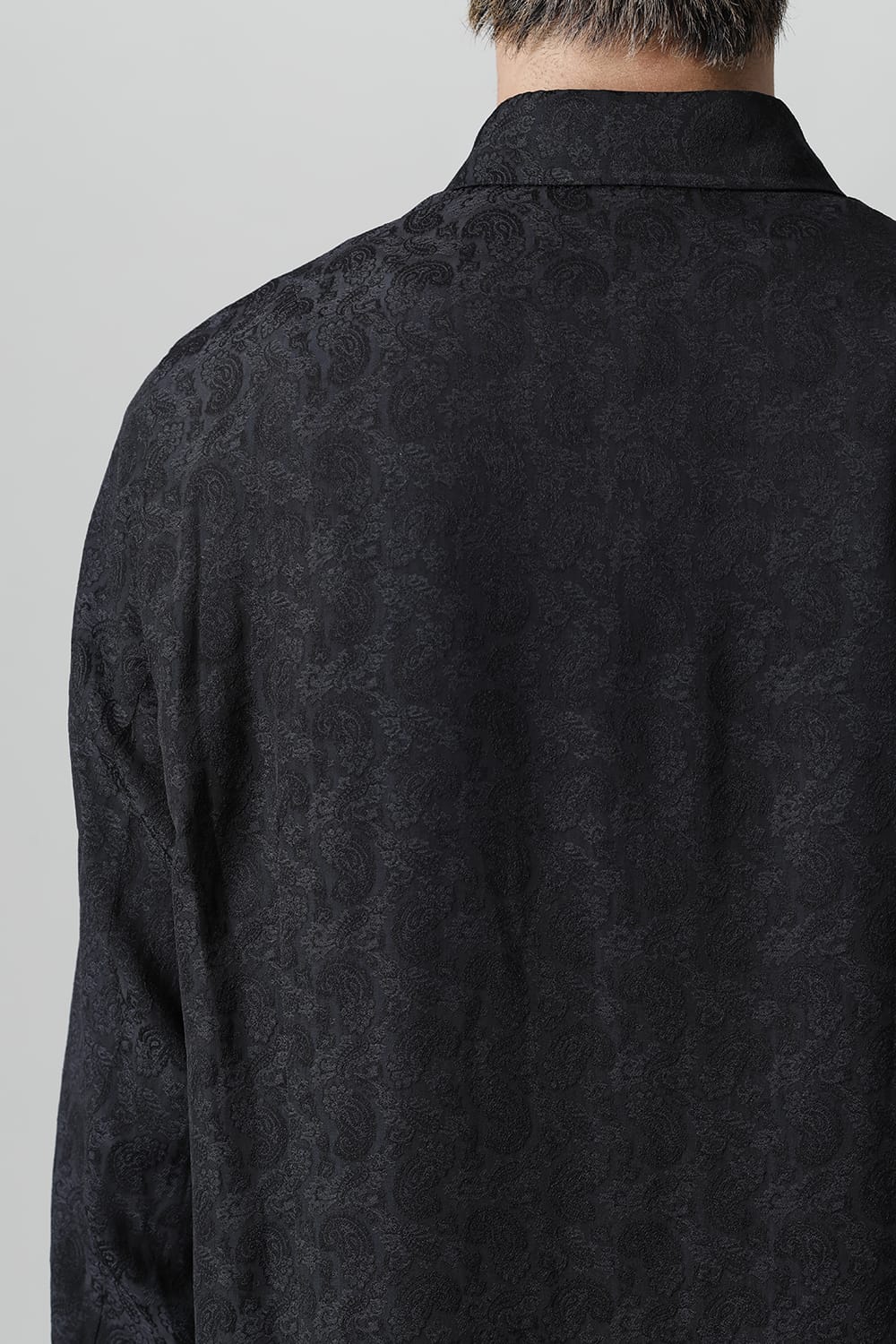 Paisley Regular Shirt (Black)