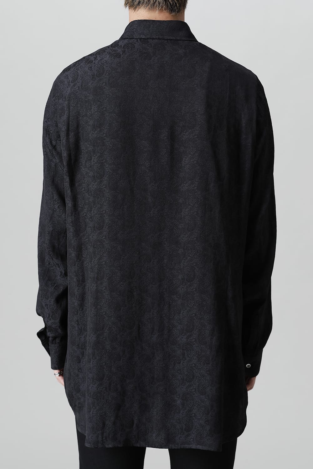 Paisley Regular Shirt (Black)