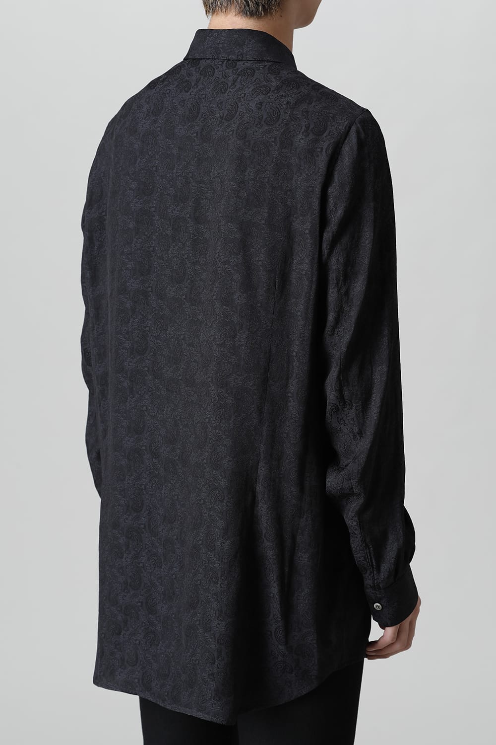 Paisley Regular Shirt (Black)