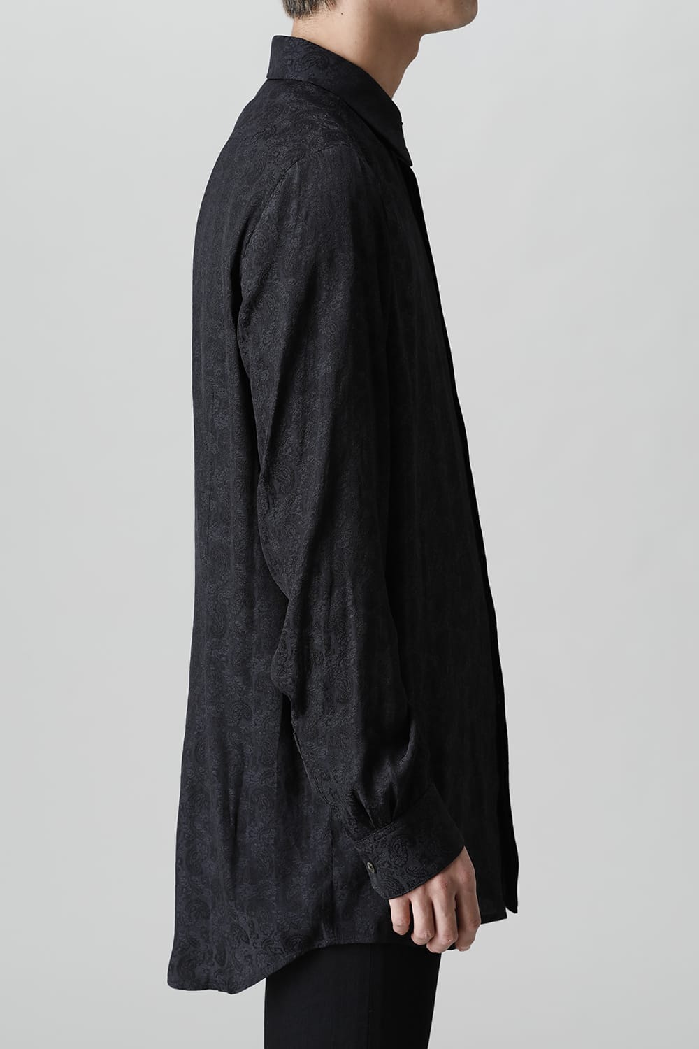 Paisley Regular Shirt (Black)