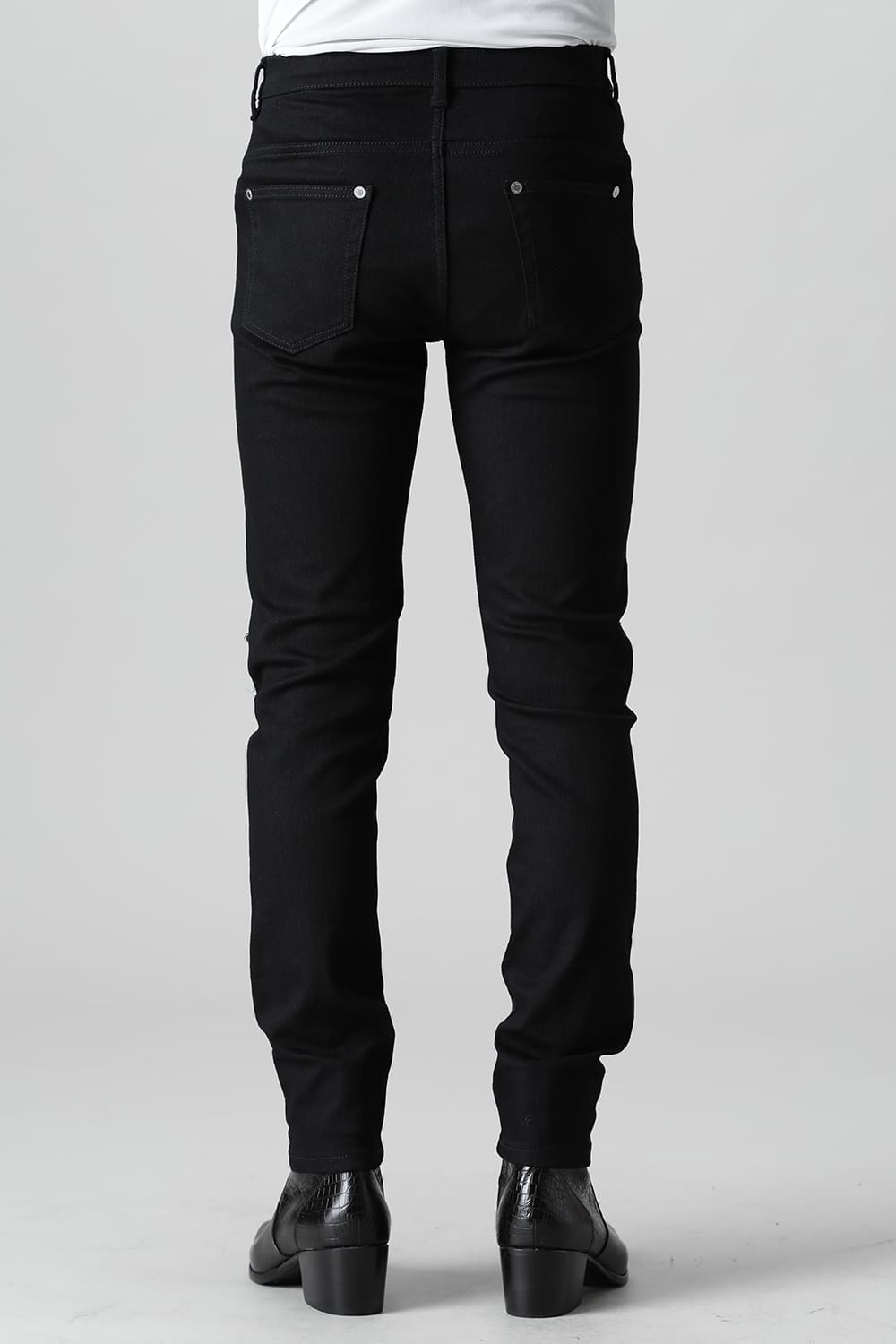 Bellows repair Denim pants