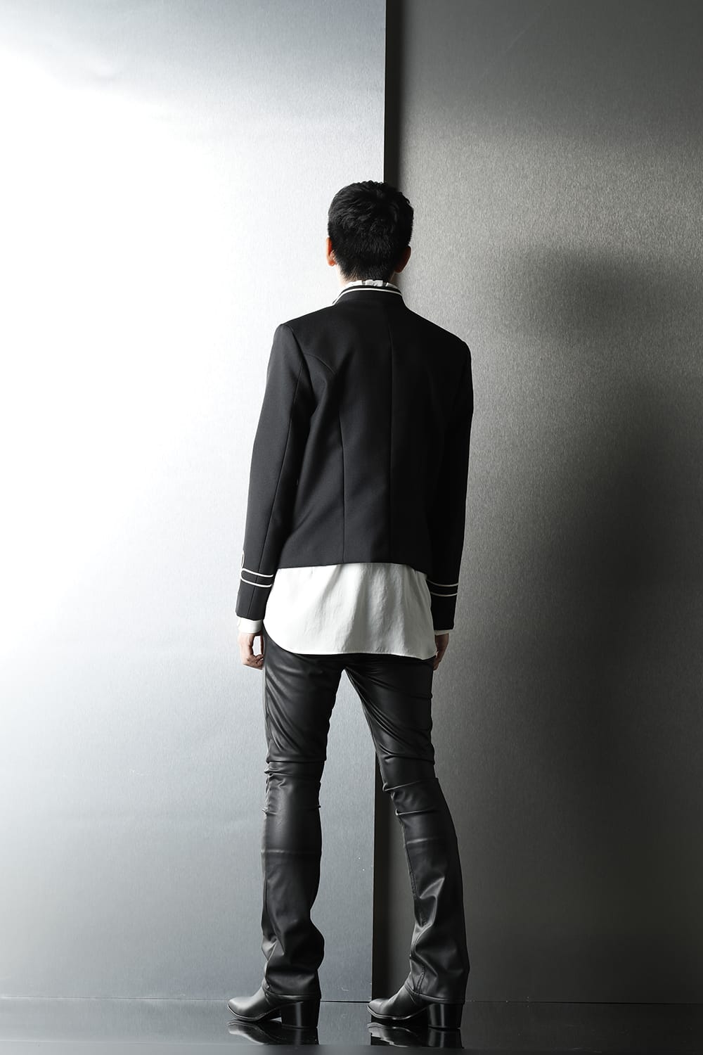 Napoleon jacket (Black×Cream)